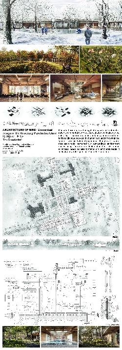 Rok Staudacher - Arhitektura uma : idejna zasnova Univerzitetne psihiatrične klinike Ljubljana-Polje